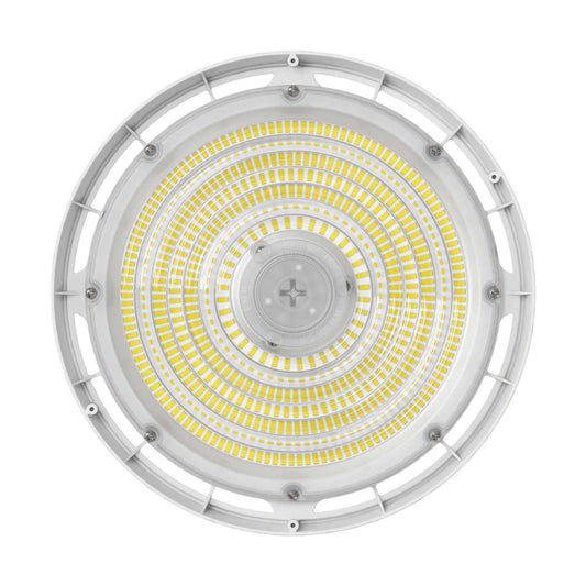 150W 3CCT/3WATT & 3 Beam Selectable UFO Highbay - White Finish