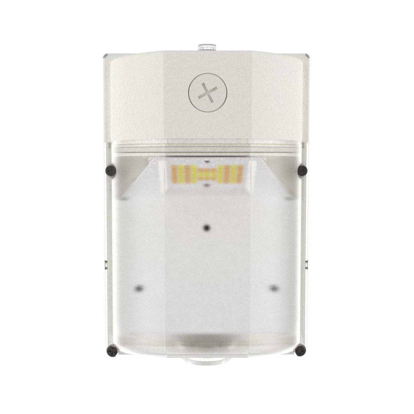 25W Multi Watt Multi CCT Mini Wall Pack Light with Photocell Bronze