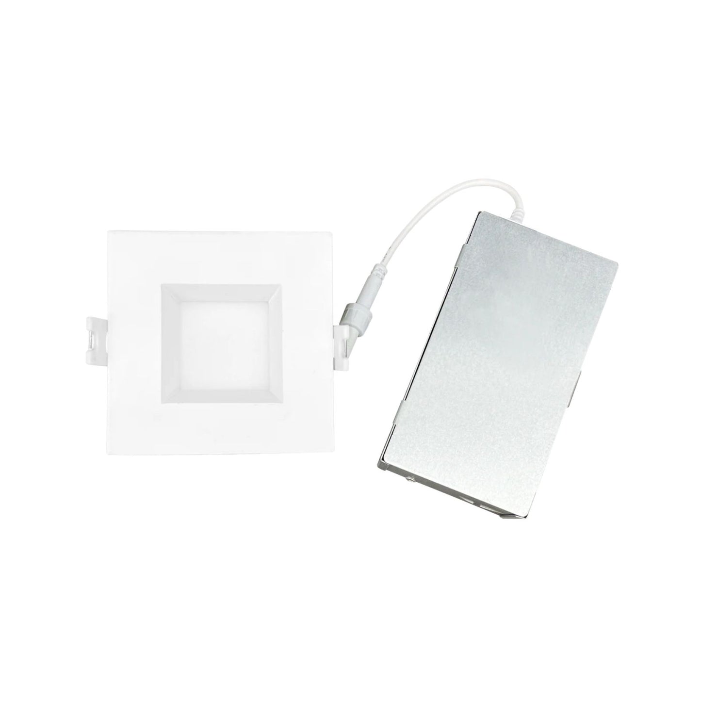 3 inch Square 10W 5CCT Selectable Regressed Mini Panel Light 12 Pack