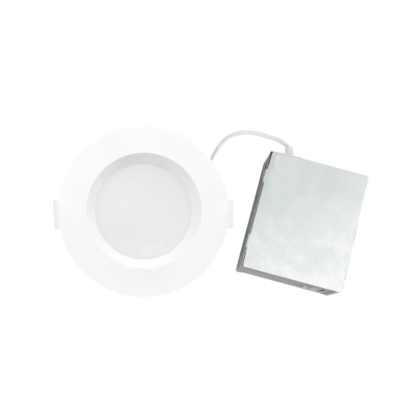 4 inch 15W 5CCT Selectable Regressed Mini Panel Light 12 Pack