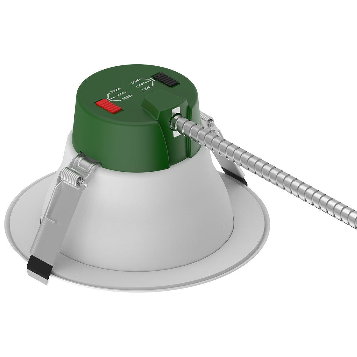 9.5inch 32W Multi Watt 5CCT Selectable Commercial Downlight