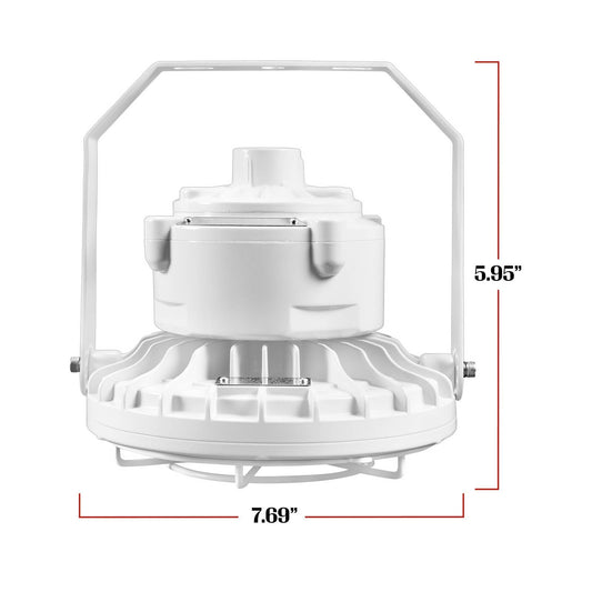 60W Round Hazard Light 5000K