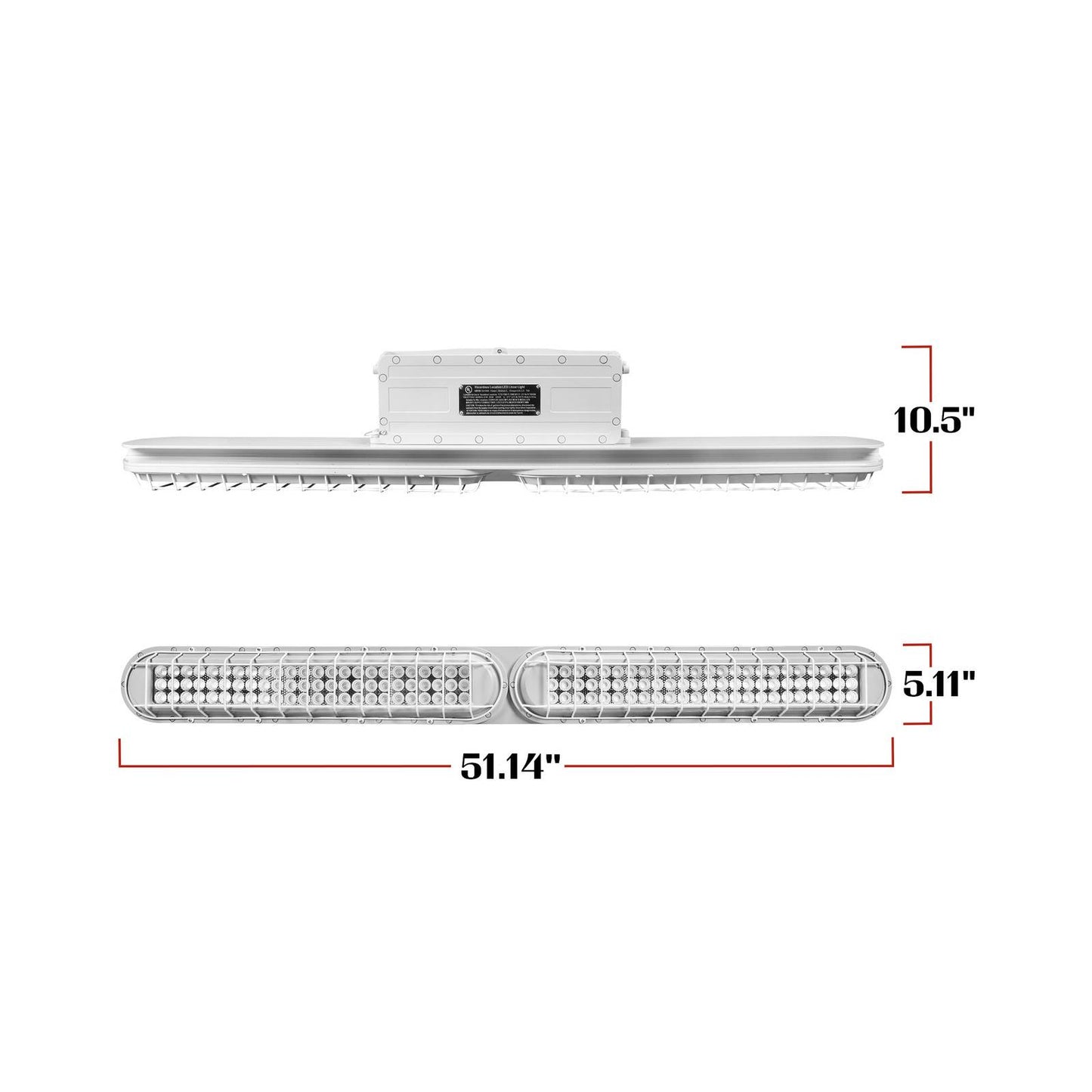 80W Linear Hazard Light