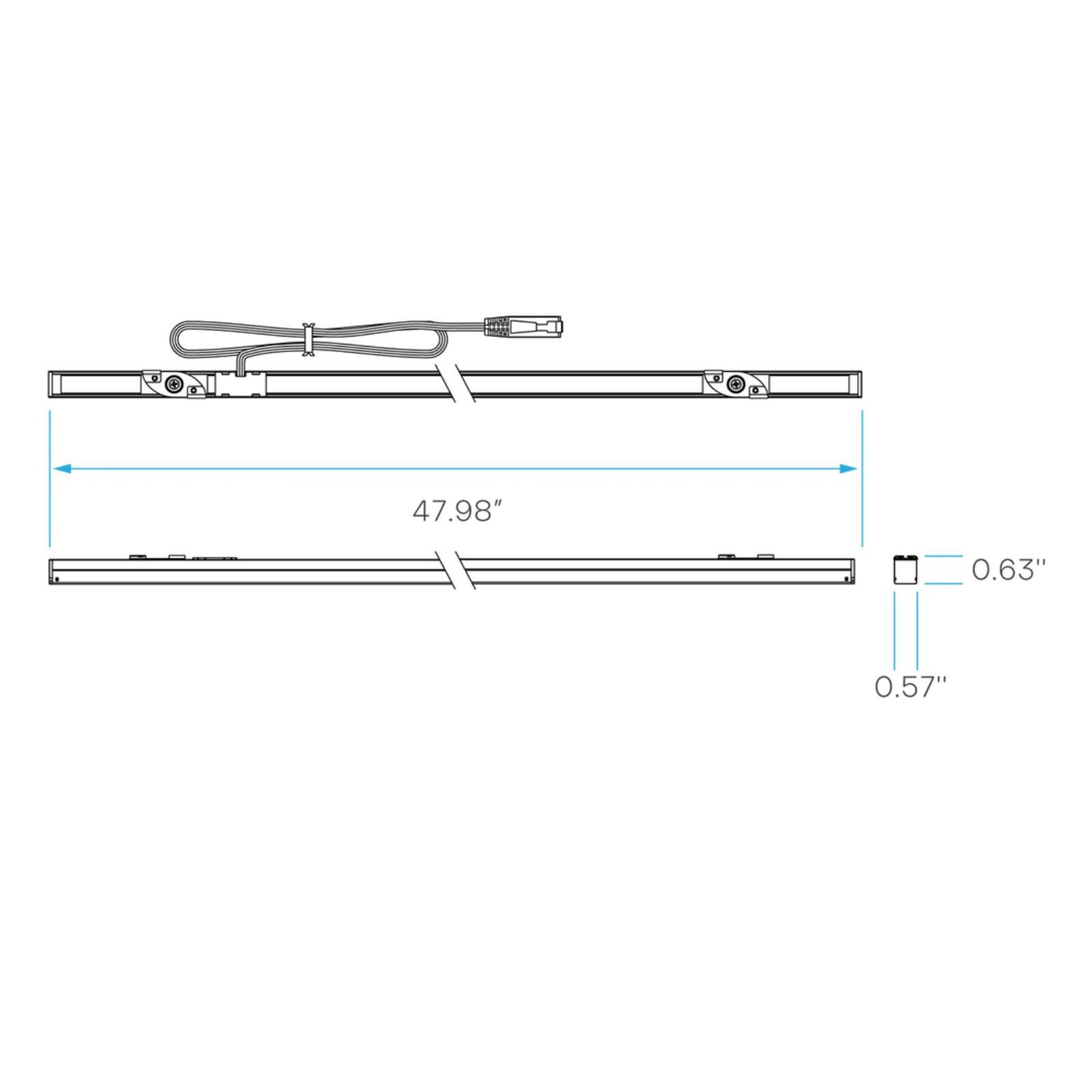Grid Smart Pro 48" 9/16" 5CCT Selectable