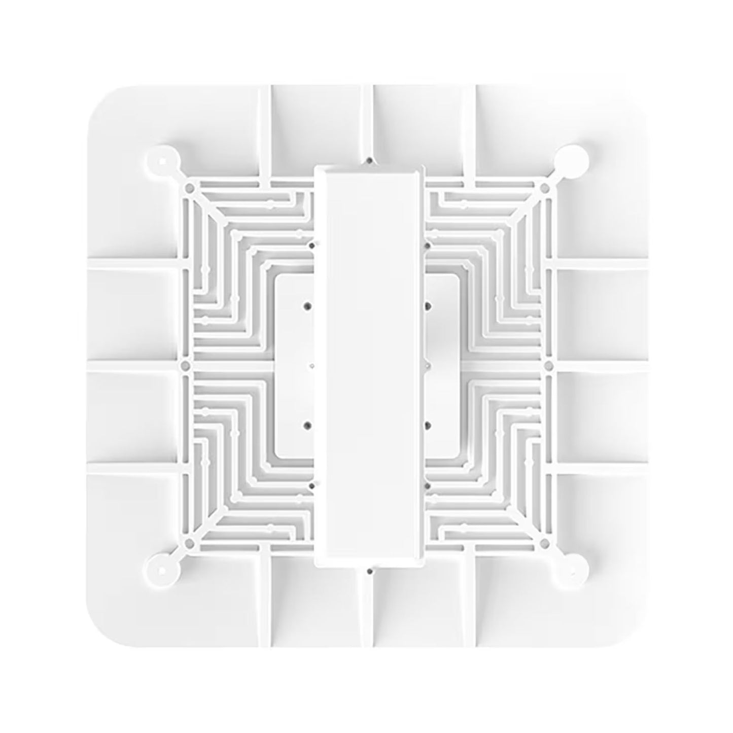 180W Square LED Multi Watt Multi CCT Gas Station Canopy Light