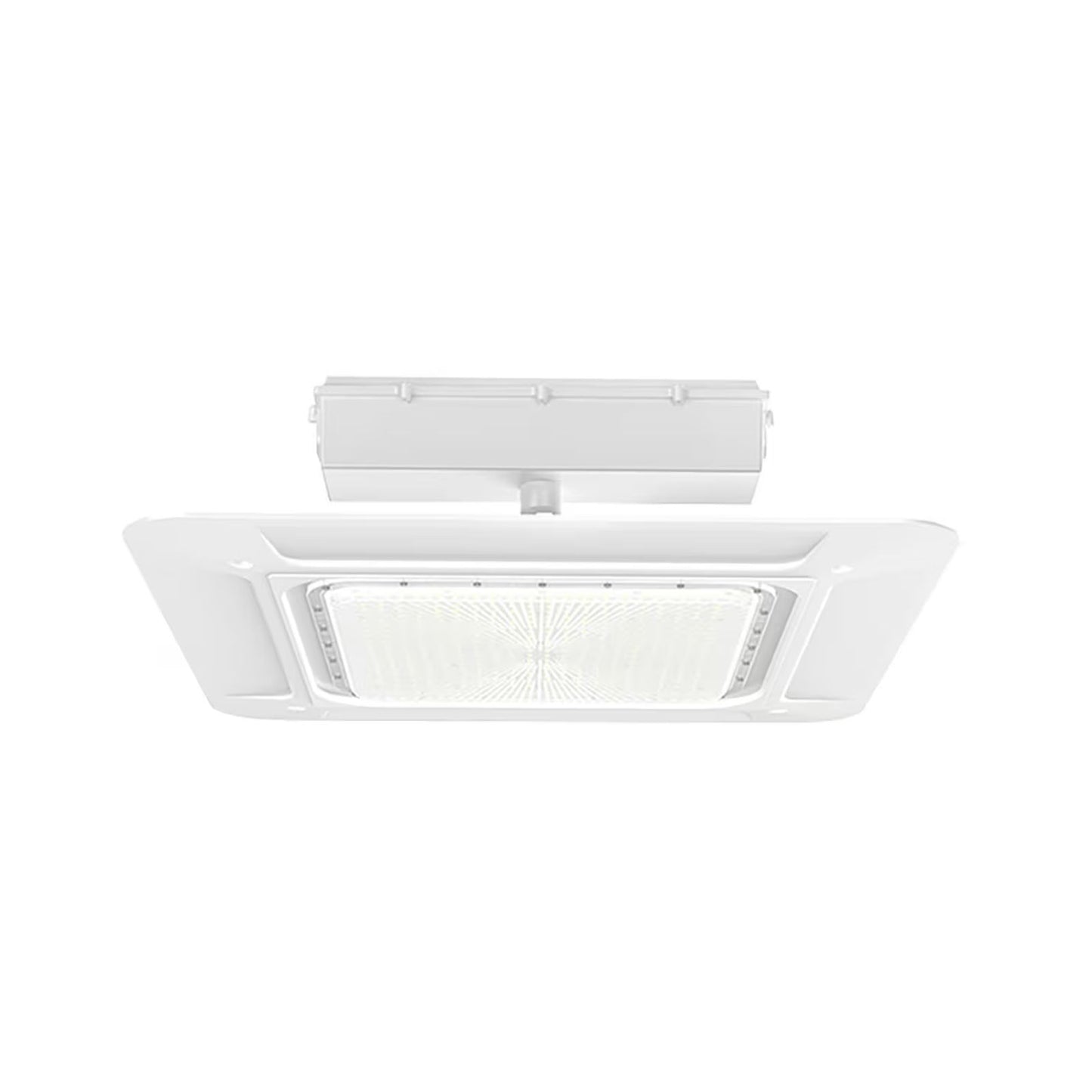 180W Square LED Multi Watt Multi CCT Gas Station Canopy Light