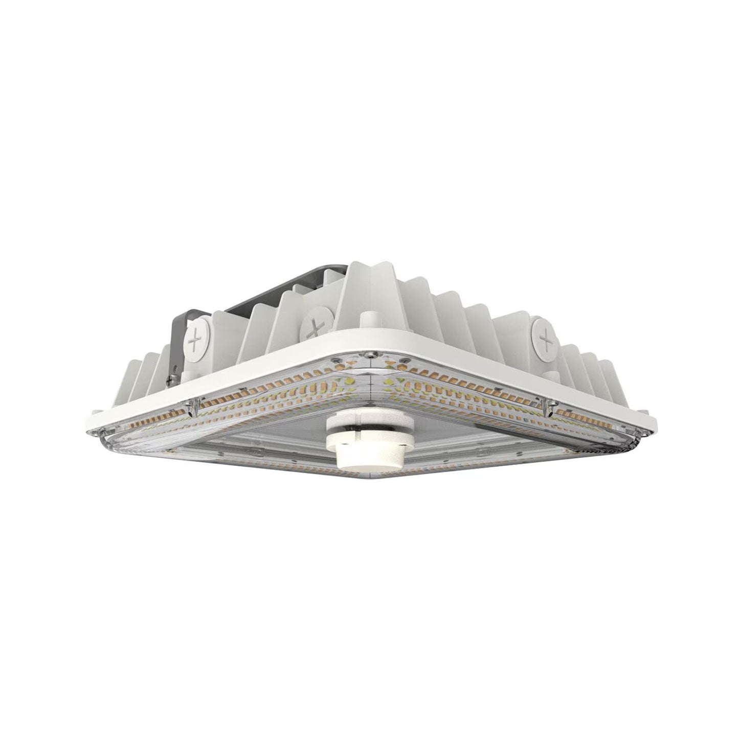 10 inch 75W Square LED Multi Watt Multi CCT Canopy Light