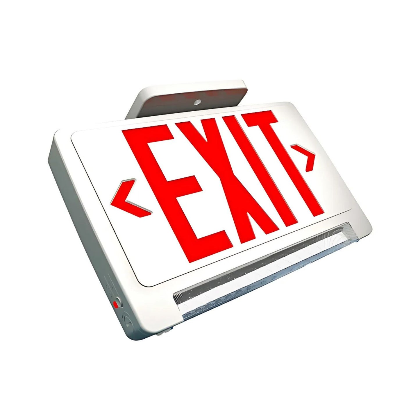 Super Bright Red Exit Sign Combo with LED Pipe