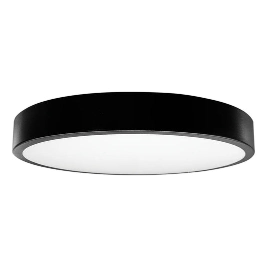 13" Surface Mount Light 5 CCT Selectable - Black Finish