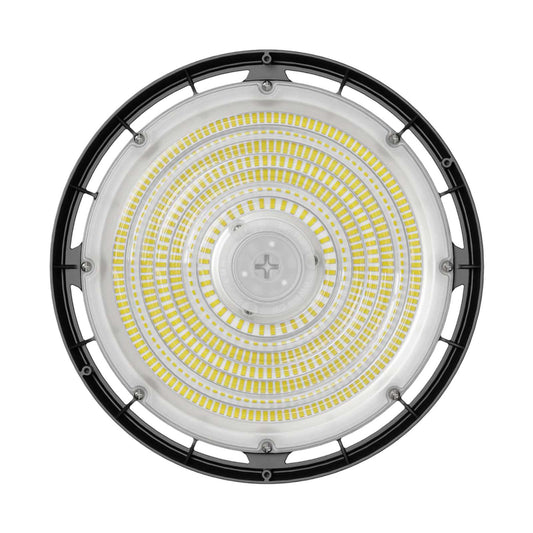 150W 3CCT/3WATT & 3 Beam Selectable UFO Highbay - Black Finish