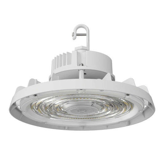 150W 3CCT/3WATT & 3 Beam Selectable UFO Highbay - White Finish