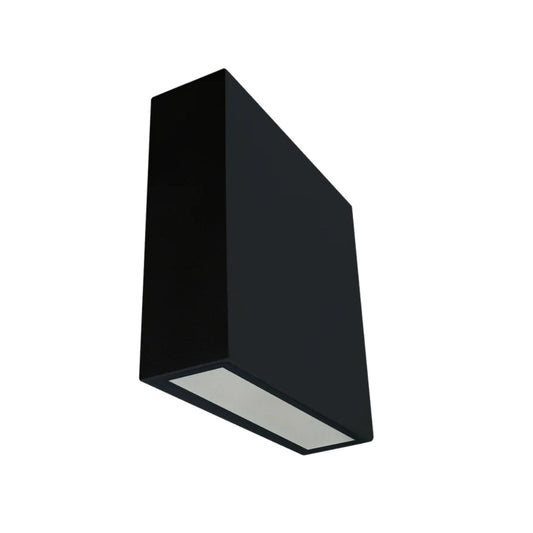 15W Multi CCT Outdoor Up/Down Wall Sconce Black