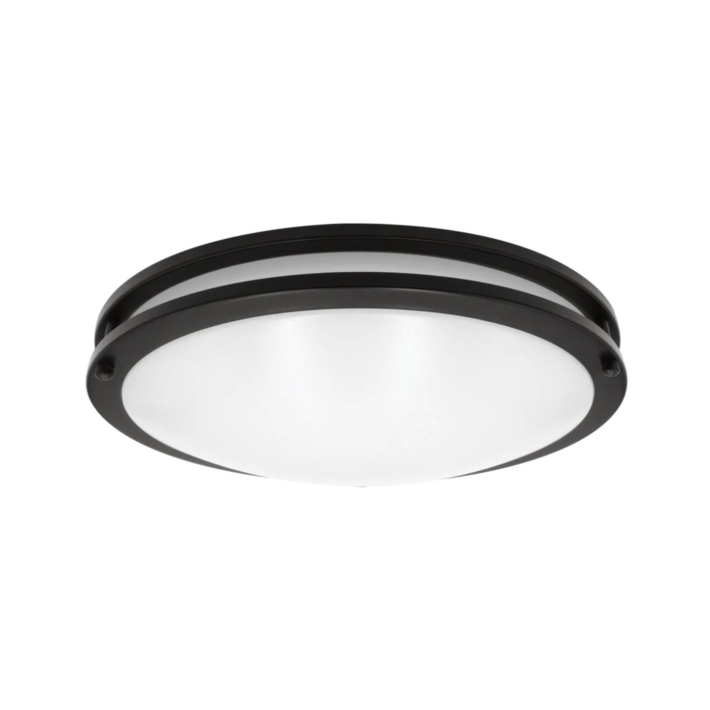Anillo de luz doble seleccionable de 16 pulgadas, 24 W, 5 CCT, acabado negro, paquete de 5