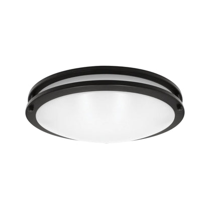 Anillo de luz doble seleccionable de 16 pulgadas, 24 W, 5 CCT, acabado negro, paquete de 5