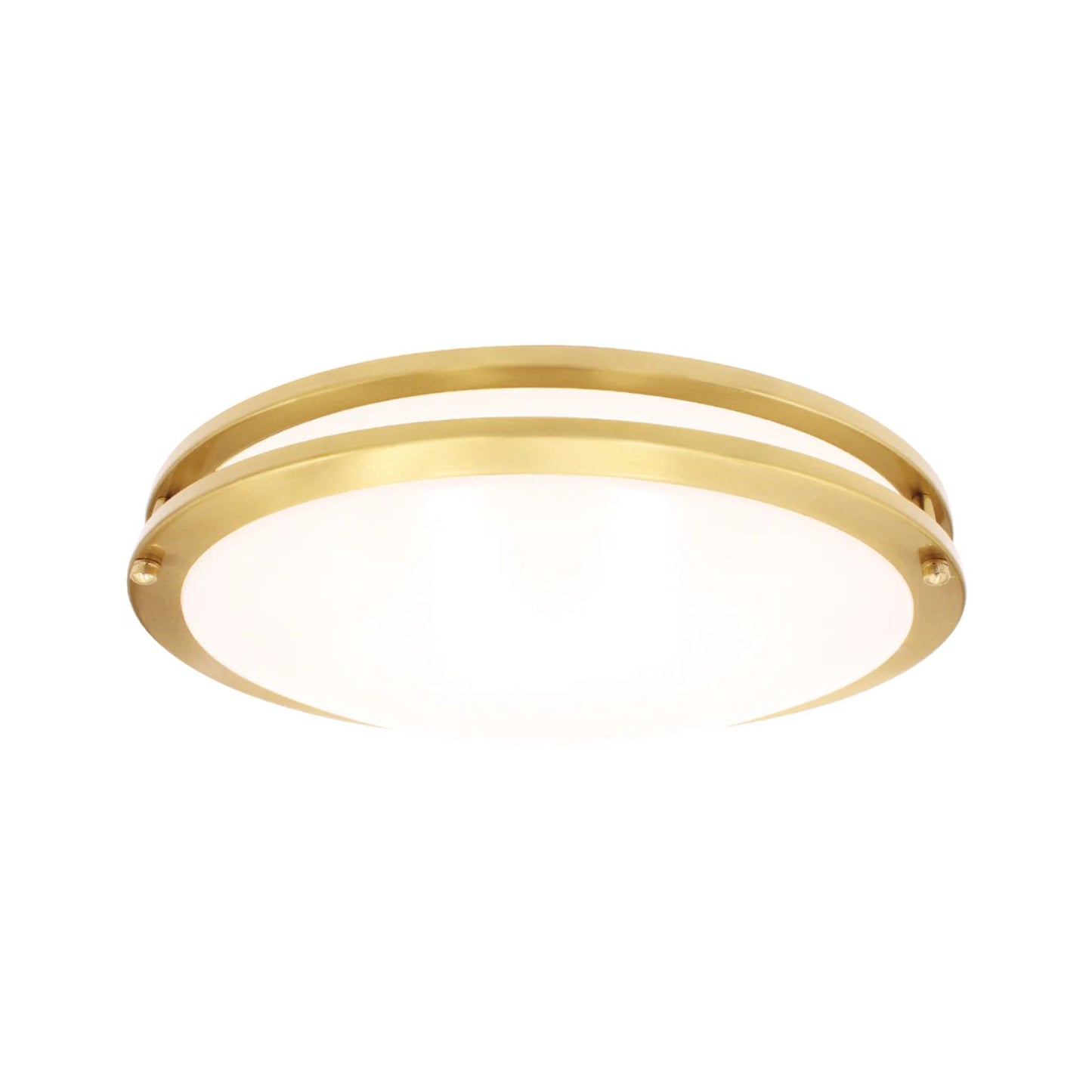 18 inch 24W 5CCT Selectable Double Ring Light Gold Finish 4 Pack
