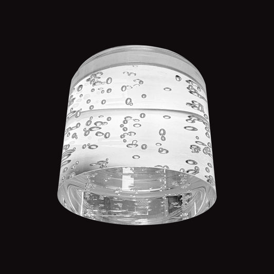 2" Seeded Clear Snoot for 2.5" Cylinder System