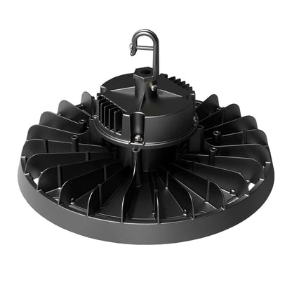 240W 3CCT/3WATT & 3 Beam Selectable UFO Highbay - Black Finish