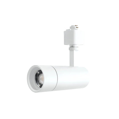 Foco de riel con zoom seleccionable, 2 pulgadas, 10 W, 5 CCT, color negro
