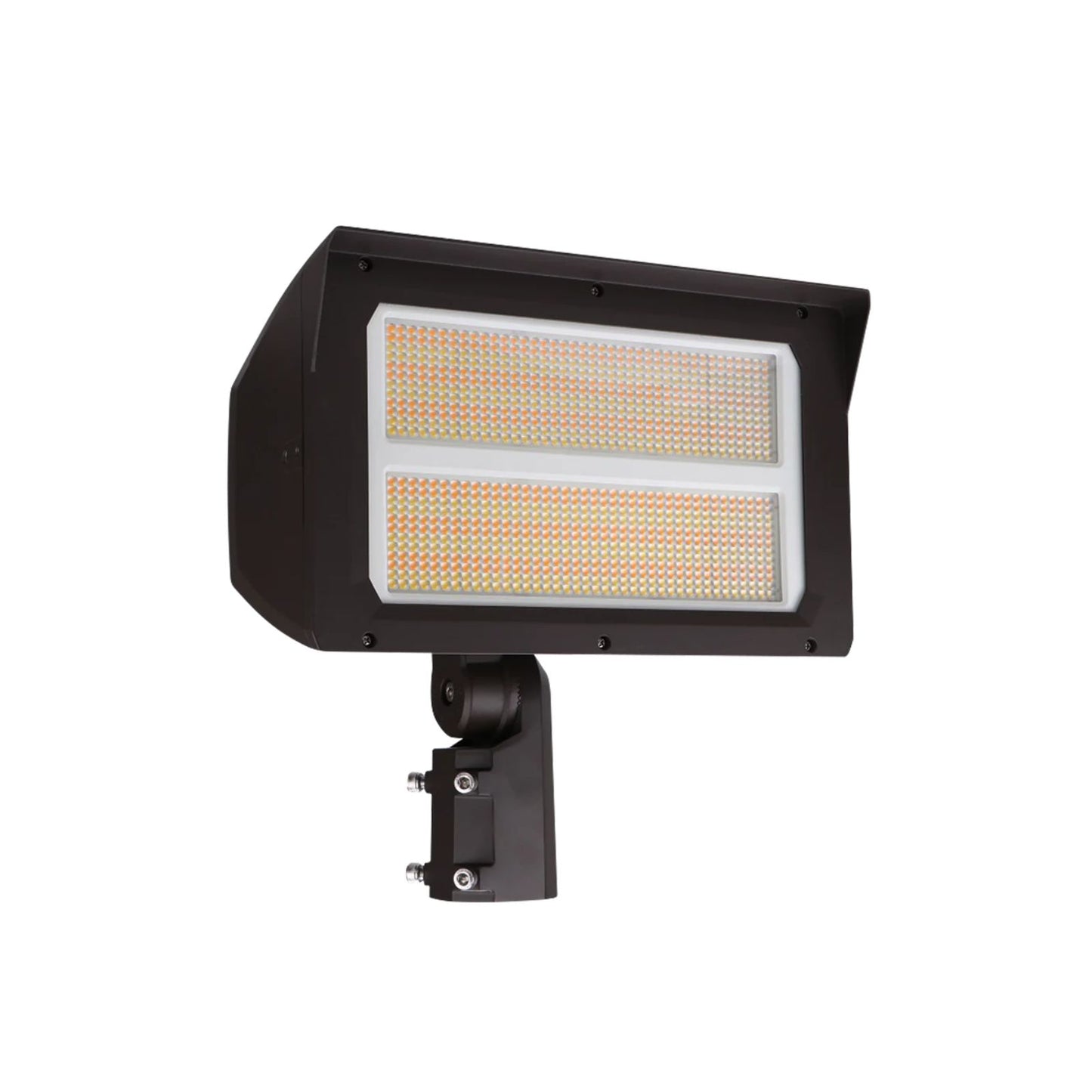 Proyector universal de 150 W con vatios y CCT seleccionables, con soporte deslizante y montaje en muñón