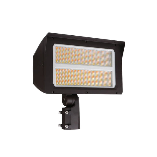 300W Watt & CCT Selectable Universal Flood Light with Slip fitter & Trunion Mount
