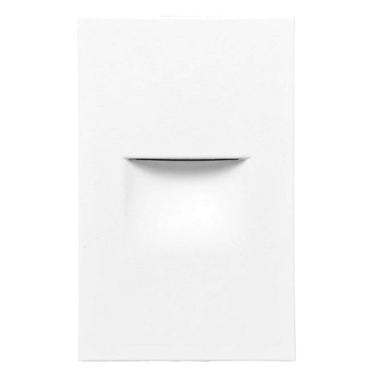 3W Vertical Step Light 5CCT Selectable White Finish