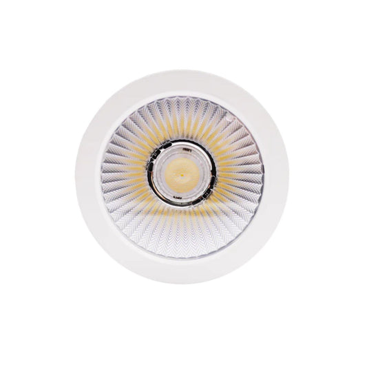 4.5" Cylinder System - 5 CCT Selectable Dual Dimming/Universal Voltage White Finish