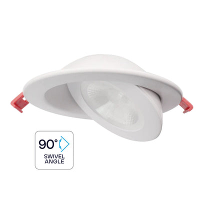 4 inch 12W 5CCT Selectable Recessed Floating Gimbal Light