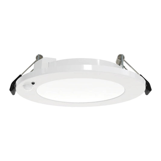 4" 5CCT Recessed Mini Panel Canless Spotlight, Adjustable PIR Sensor, Universal Voltage