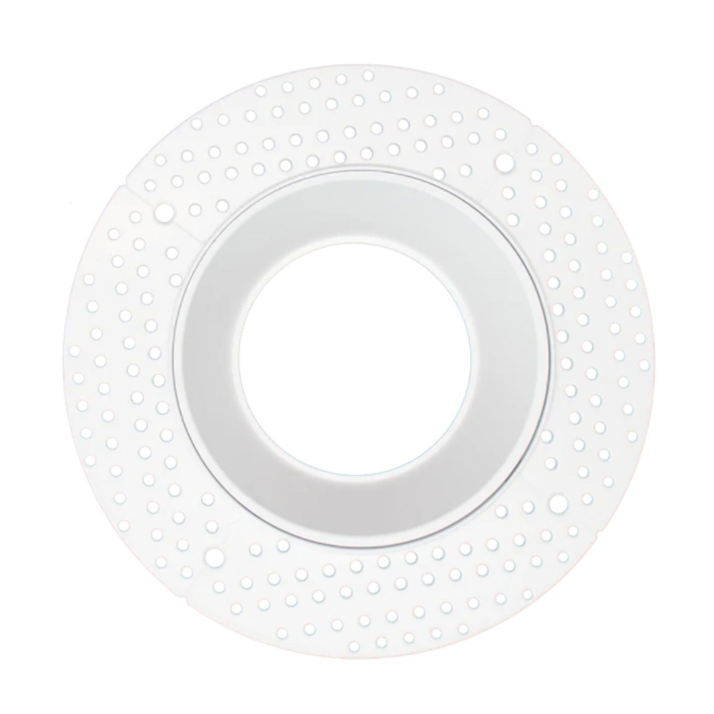 5 inch Round White Trim