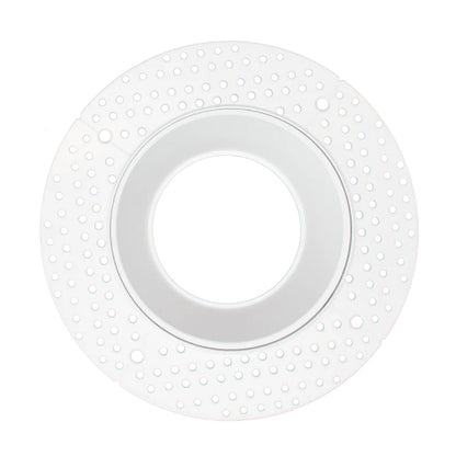 5 inch Round White Trim