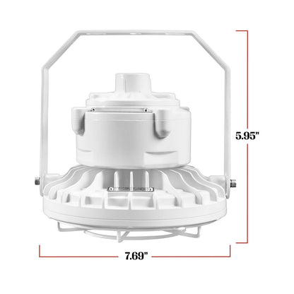 60W Round Hazard Light 5000K