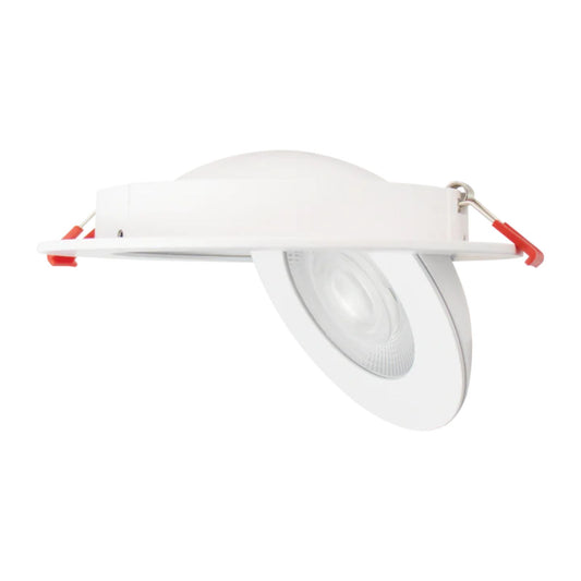 6 inch 15W 5CCT Selectable Recessed Floating Gimbal Light