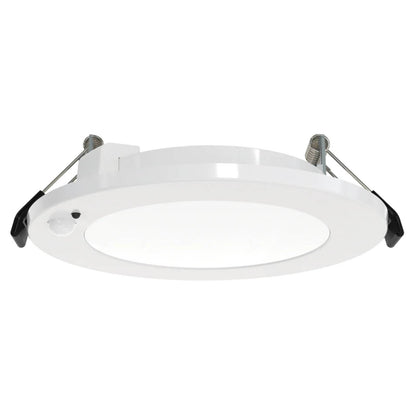 6" 5CCT Recessed Mini Panel Canless Spotlight, Adjustable PIR Sensor, Universal Voltage