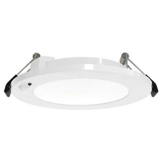 6" 5CCT Recessed Mini Panel Canless Spotlight, Adjustable PIR Sensor, Universal Voltage