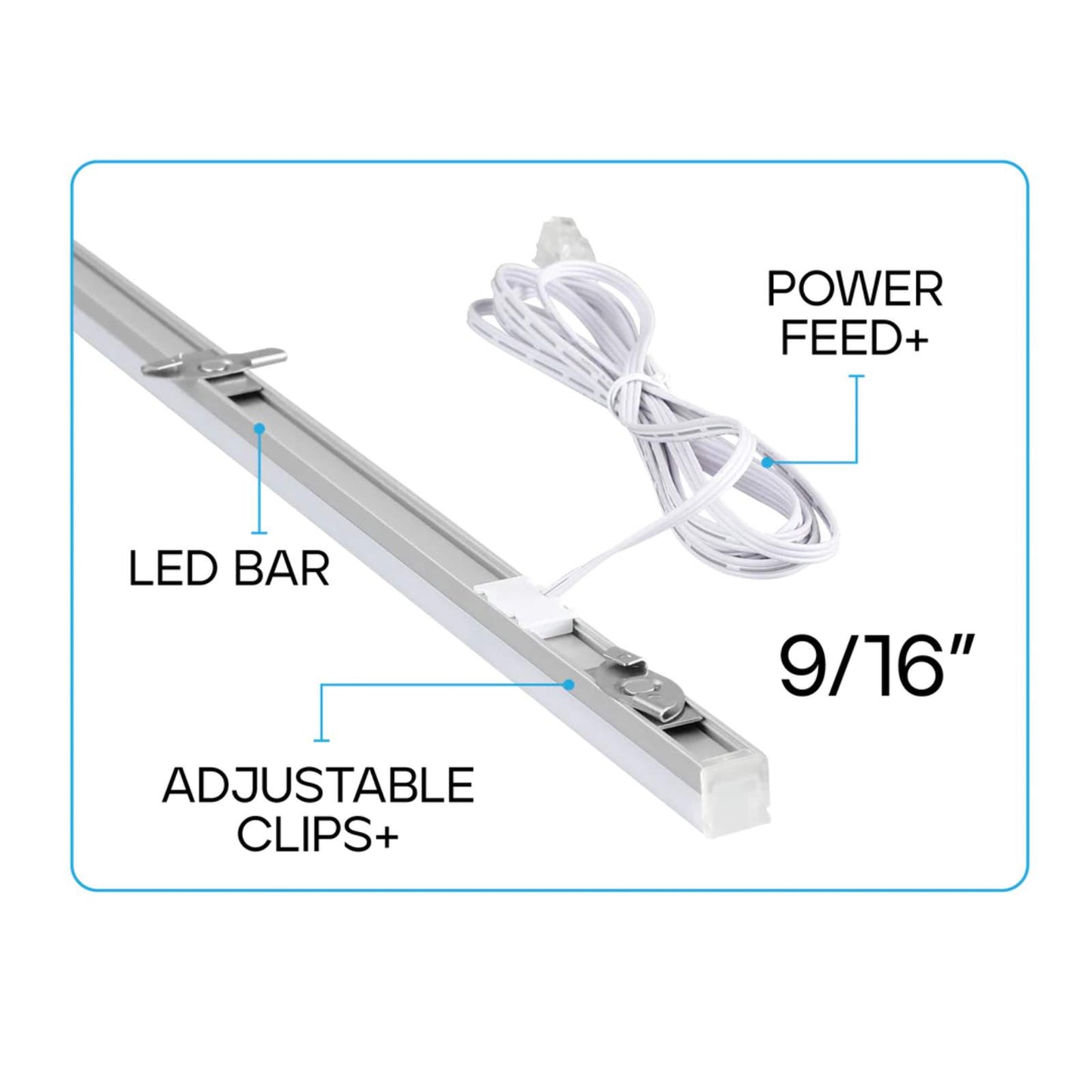 Grid Smart Pro 48" 9/16" 5CCT Selectable