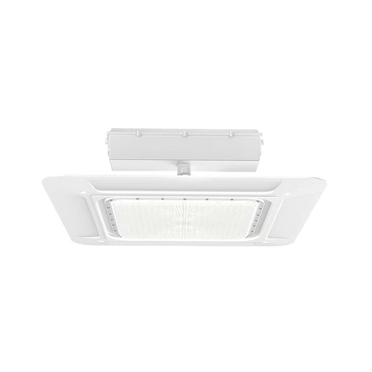 180W Square LED Multi Watt Multi CCT Gas Station Canopy Light