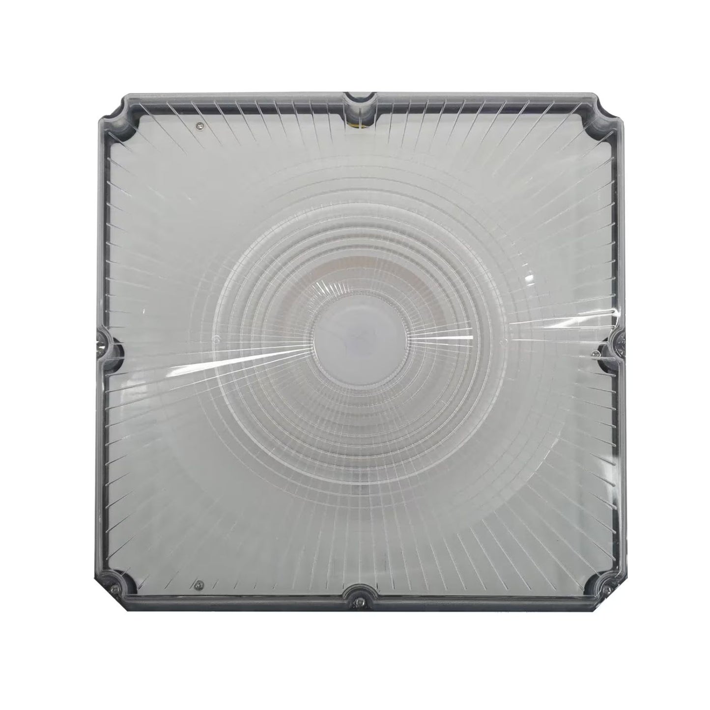 Luz LED cuadrada de 13 pulgadas y 100 W, multivatio y multi CCT para marquesina