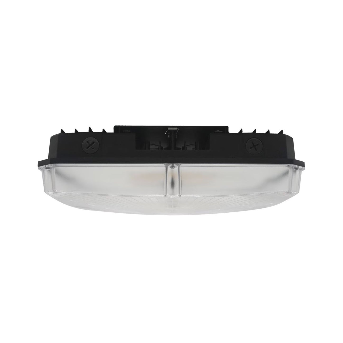 Luz LED cuadrada de 13 pulgadas y 100 W, multivatio y multi CCT para marquesina