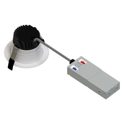 4" Commercial Downlight 5 CCT & 3 Watt Selectable - Universal Voltage/Dual Dimming High Output