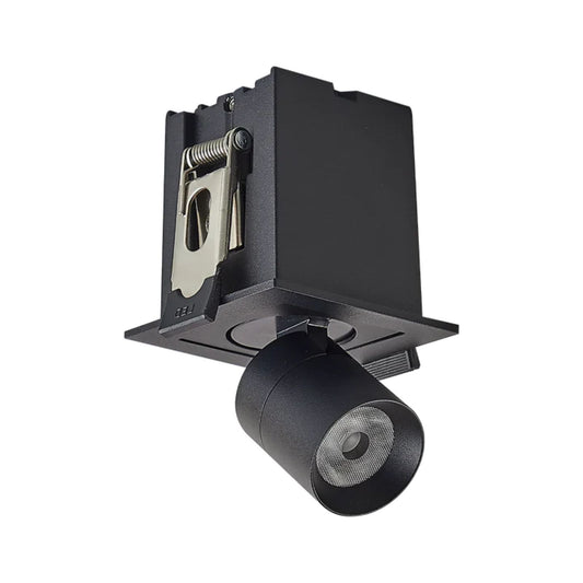 1 Head 5 CCT Retractable  Multi Light Black Finish